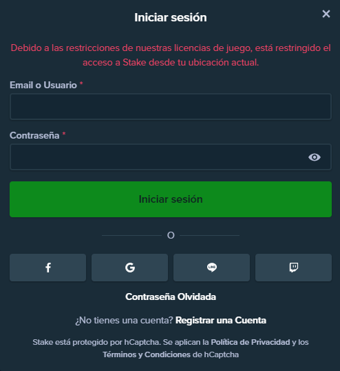 Stake Casino Login